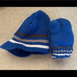 Knit Cap & Glove Set